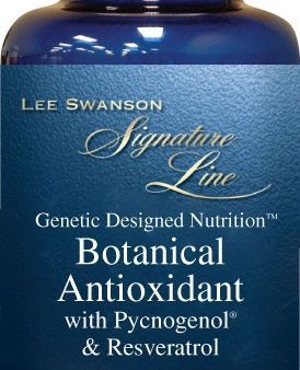 Lee Swanson Signature Line Botanical Antioxdant with Pycnogenol & Resveratrol 30 Capsules For Discount