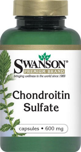 Swanson Premium Chondroitin Sulfate 600mg 120 Capsules on Sale