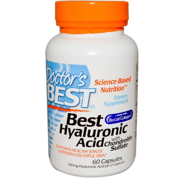 Doctor s Best Best Hyaluronic Acid with Chondroitin Sulfate 60 Capsules Online