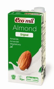 EcoMil, Almond Milk, Agave Bio, 1 Litre Online Sale