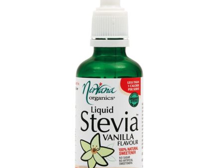 Nirvana Organics, Stevia, Liquid, Vanilla, 50 ml For Cheap