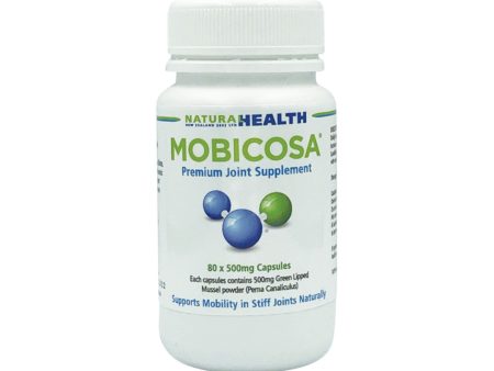 Natural Health Mobicosa (Premium Joint Supplement) 500mg 80c Fashion