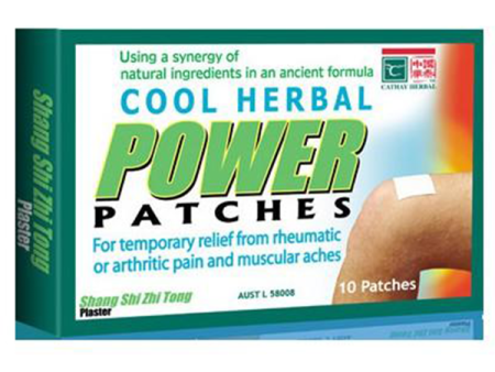 Cathay Herbal Cool Herbal Power Patches 10 Patches Online Hot Sale