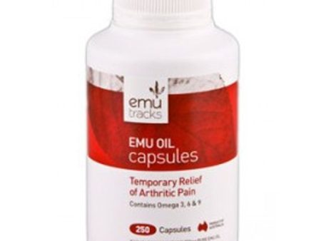 Emu Tracks, Emu Oil, 750 mg, 250 Capsules ... VOLUME DISCOUNT For Sale