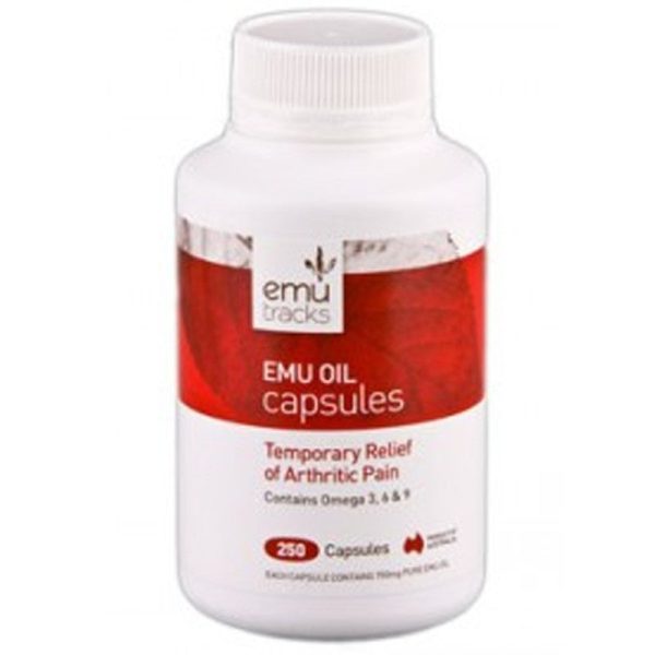 Emu Tracks, Emu Oil, 750 mg, 250 Capsules ... VOLUME DISCOUNT For Sale