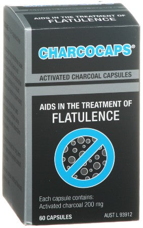 Activated Charcoal, Charco Caps, 200 mg, 60 Capsules - Supplement Online Hot Sale