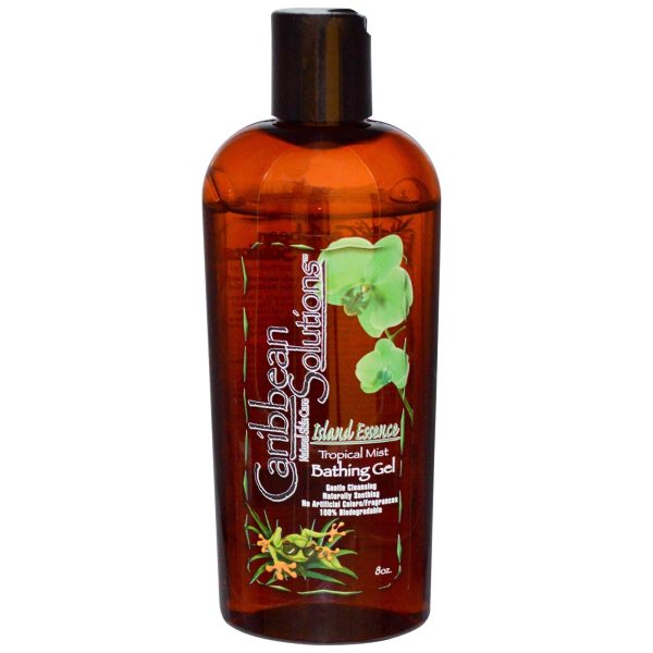 Carribean Solutions, Island Essence, Bathing Gel, Tropical Mist 8oz For Cheap