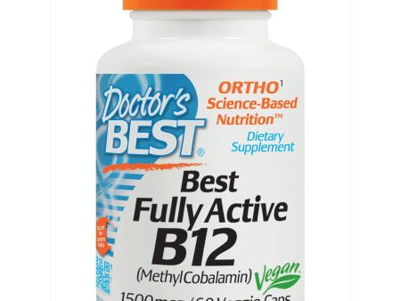 Doctor s Best Fully Active B12 1500mcg 60 Veggie Caps For Cheap