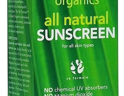 Soleo Organics All Natural Sunscreen SPF 30 + 150 g Sale