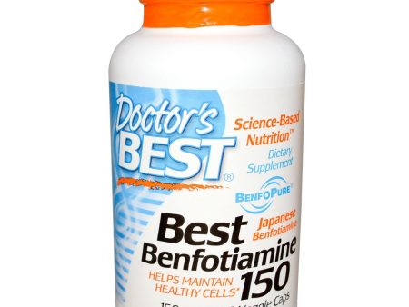 Doctor s Best, Best Benfotiamine 150, 150mg, 360 Veggie Caps For Discount