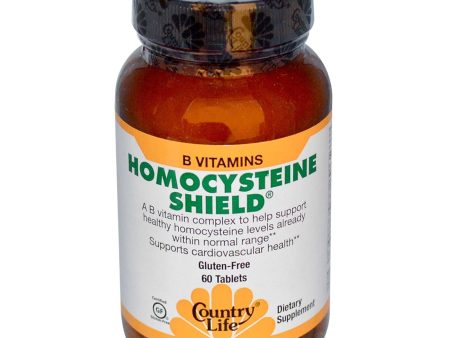 Country Life Gluten Free Homocysteine Shield 60 Tablets Online Hot Sale