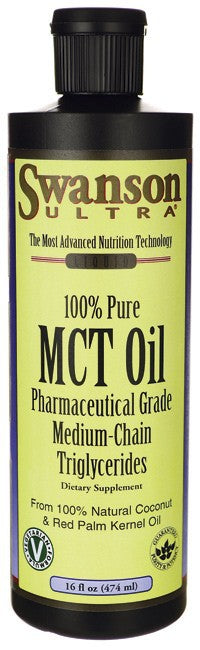 Swanson Ultra 100% Pure MCT Oil Pharmaceutical Grade 474ml Online Sale