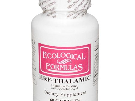 Cardiovascular Research Ltd., Ecological Formulas, HRF-Thalamic, 60 Capsules For Sale