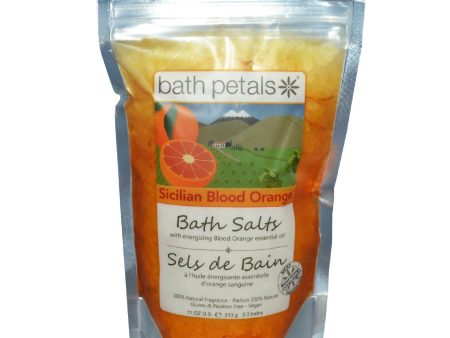 Bath Petals, Bath Salts, Silician Blood Orange (313g) Sale