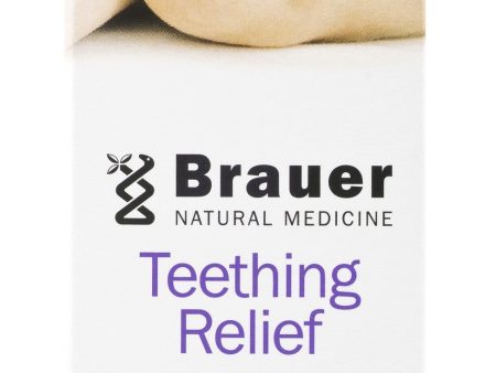 Brauer Natural Medicine, Baby & Child, Teething Relief, 50 ml Online now