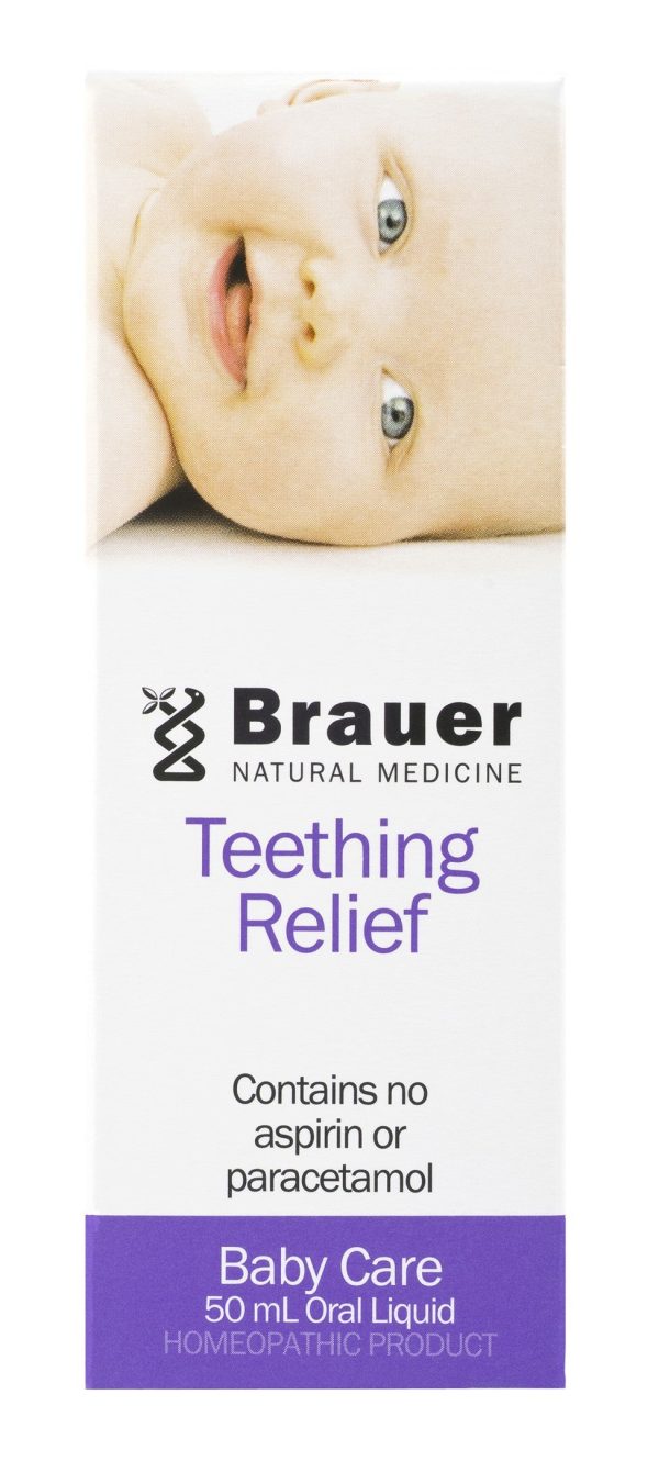 Brauer Natural Medicine, Baby & Child, Teething Relief, 50 ml Online now