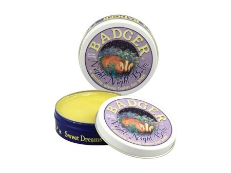 Badger Company, Night-Night Balm, 2 oz, 56 grams - Natural supplement Supply