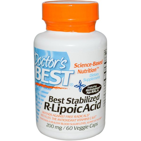 Doctor s Best Best Stabilised R Lipoic Acid 200mg 60 Capsules Sale