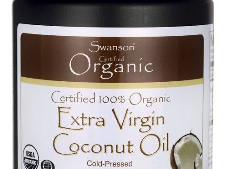 Swanson Certified 100% Organic Extra Virgin Coconut Oil 454gm Fashion