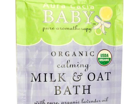 Aura Cacia, Baby Organic Calming Milk & Oat Bath(49.6) Fashion