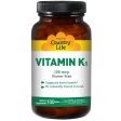 Country Life, Vitamin K1, 100 mcg, 100 Tablets on Sale