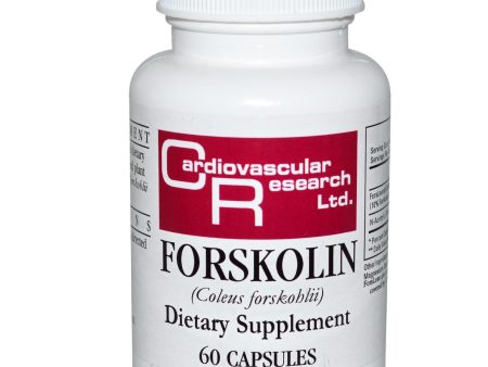 Cardiovascular Research Ltd., Forskolin, 100 mg 60 Capsules Supply