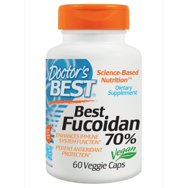 Doctor s Best Fucoidan 70% 60 VCaps - Dietary Supplement Fashion