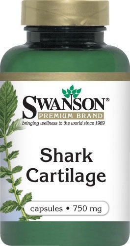 Swanson Premium Shark Cartilage 750mg 250 Capsules For Cheap