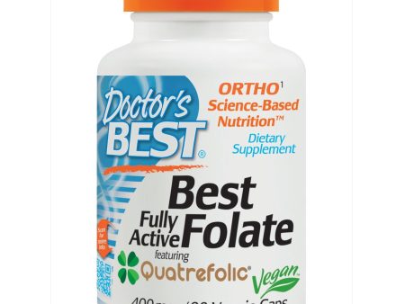 Doctor s Best Best Folate Fully Active Featuring Quatrefolic 400mcg 90 VCaps Online