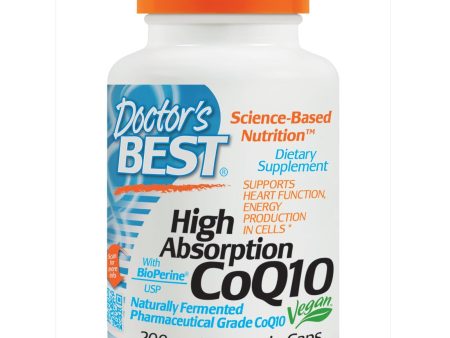 Doctor s Best High Absorption CoQ10 200 mg 60 Veggie Capsules Cheap