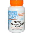 Doctor s Best Best Alpha Lipoic Acid 150mg 120 Capsules Fashion