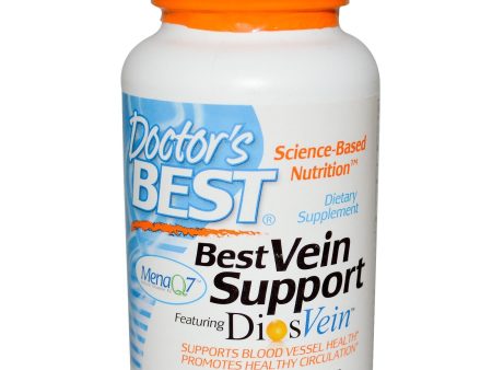 Doctor s Best Best Vein Support Featuring DiosVein 60 Veggie Caps Supply