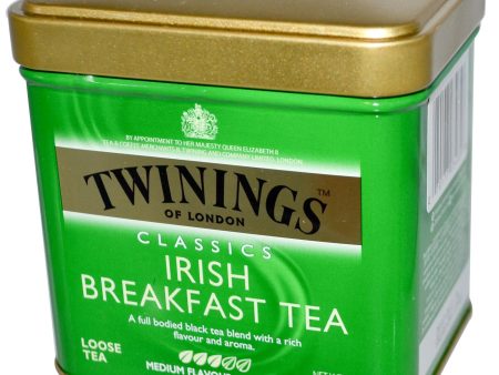 Twinings Classics Irish Breakfast Loose Tea 100 grams For Discount