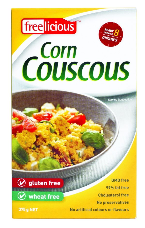 Freelicious, Corn Couscous, Gluten Free & Wheat Free, 375 g Online now