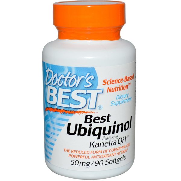 Doctor s Best Best Ubiquinol Featuring Kaneka s QH 50 mg 90 Softgels For Cheap