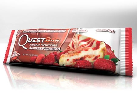 Quest Nutrition Protein Bar Strawberry Cheesecake 12 Bars 60g Each Online Sale