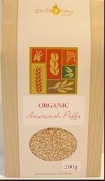 Good Morning Cereals, Amaranth Puffs, Organic, 200 g Online Hot Sale