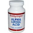 Healthy Origins, Alpha Lipoic Acid, 100 mg, 120 Capsules Hot on Sale