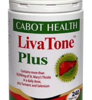 Cabot Health, Livertone Plus Turmeric, 240 Capsules Cheap