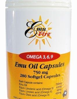 Emu Tracks Emu Oil 750mg 250c Discount