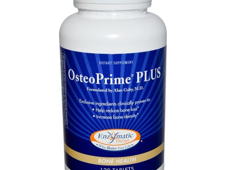 Enzymatic Therapy, OsteoPrime Plus, 120 Tablets - Dietary Supplement For Discount