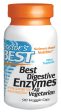 Doctor s Best Best Digestive Enzymes 90 VCaps - Dietary Supplement Online Sale