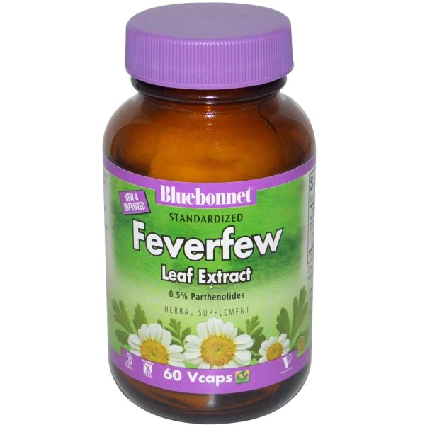 Bluebonnet Nutrition Feverfew Leaf Extract 60 VCaps Sale