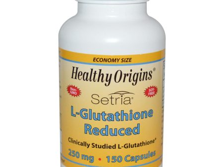 Healthy Origins Setria L-Glutathione Reduced 250mg 150 Capsules For Cheap