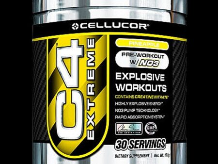 Cellucor C4 Extreme, 30 Servings, Pineapple - Dietary Supplement Cheap