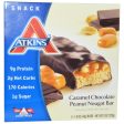 Atkins, Caramel Chocolate Peanut Nougat Bar, 15 Bars, 44 g Each Discount