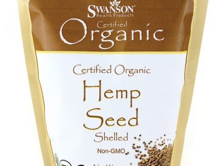 Swanson Certified Organic Hemp Seed Shelled 425gm Sale