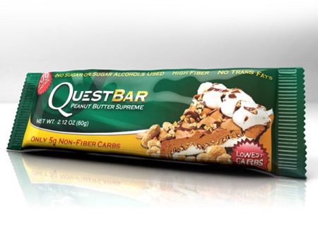 Quest Nutrition Protein Bar Peanut Butter Supreme 12 Bars 60g Each Cheap