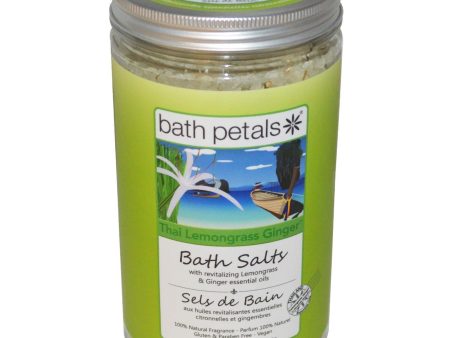 Bath Petals, Bath Salts, Thai Lemongrass Ginger (1133g) Online Sale