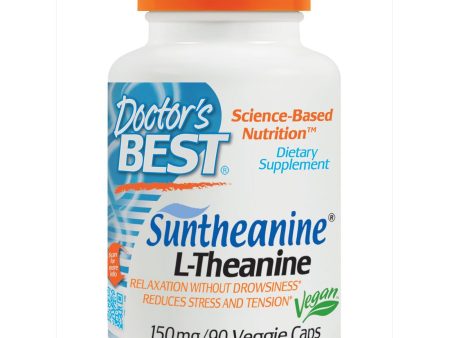 Doctor s Best SunTheanine L-Theanine 150mg 90 Veggie Caps For Sale